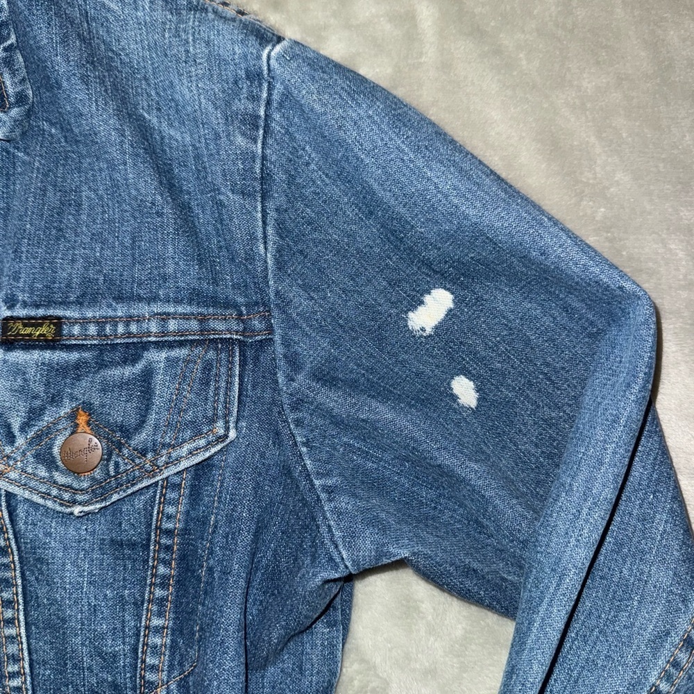Vintage Wrangler Light Blue Denim Jacket - Picture 3 of 9
